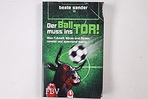 Bild des Verkufers fr DER BALL MUSS INS TOR. was Fuball, Brse und Aktien vereint und spannend macht zum Verkauf von Butterfly Books GmbH & Co. KG