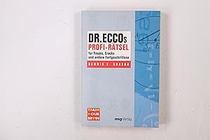 Bild des Verkufers fr DR. ECCO S PROFI-RTSEL FR FREAKS, CRACKS UND ANDERE FORTGESCHRITTENE. zum Verkauf von Butterfly Books GmbH & Co. KG
