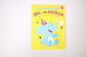 Seller image for MEIN RIESENGROSSES SPIEL- UND RATEBUCH - ZAHLEN, FORMEN, FARBEN, LOGISCHES DENKEN - 3-5 JAHRE. for sale by Butterfly Books GmbH & Co. KG