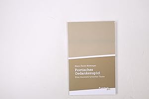 Seller image for POETISCHES GEDANKENSPIEL. eine Auswahl lyrischer Texte for sale by Butterfly Books GmbH & Co. KG