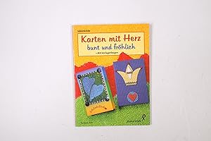 Bild des Verkufers fr KARTEN MIT HERZ. , bunt und frhlich zum Verkauf von Butterfly Books GmbH & Co. KG