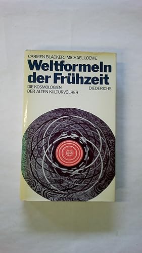 Bild des Verkufers fr WELTFORMELN DER FRHZEIT. d. Kosmologien d. alten Kulturvlker zum Verkauf von Butterfly Books GmbH & Co. KG