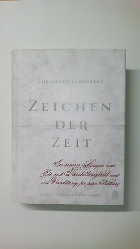 Bild des Verkufers fr ZEICHEN DER ZEIT. zum Verkauf von Butterfly Books GmbH & Co. KG