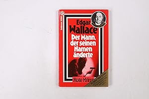 Seller image for DER MANN, DER SEINEN NAMEN NDERTE. for sale by Butterfly Books GmbH & Co. KG