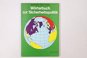 Bild des Verkufers fr WRTERBUCH ZUR SICHERHEITSPOLITIK. zum Verkauf von Butterfly Books GmbH & Co. KG