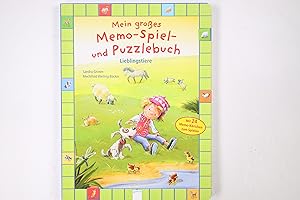 Bild des Verkufers fr MEIN GROSSES MEMO-SPIEL- UND PUZZLEBUCH - LIEBLINGSTIERE. mit 24 Memo-Krtchen zum Spielen zum Verkauf von Butterfly Books GmbH & Co. KG