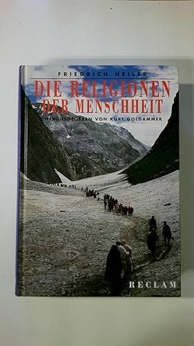 Bild des Verkufers fr RELIGIONEN DER MENSCHHEIT. zum Verkauf von Butterfly Books GmbH & Co. KG