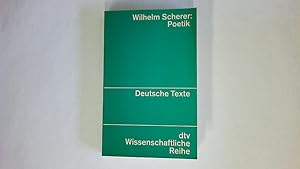 Seller image for POETIK. mit e. Einl. u. Materialien zur Rezeptionsanalyse for sale by Butterfly Books GmbH & Co. KG