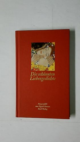 Seller image for DIE SCHNSTEN LIEBESGEDICHTE. for sale by Butterfly Books GmbH & Co. KG