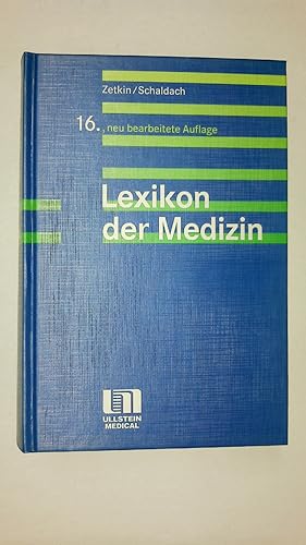 Bild des Verkufers fr LEXIKON DER MEDIZIN. zum Verkauf von Butterfly Books GmbH & Co. KG