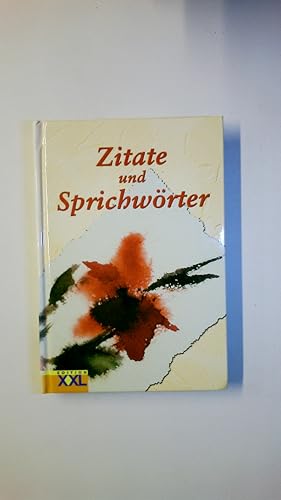 ZITATE UND SPRICHWÖRTER.