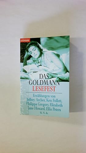 Bild des Verkufers fr DAS GOLDMANN-LESEFEST. Erzhlungen zum Verkauf von Butterfly Books GmbH & Co. KG