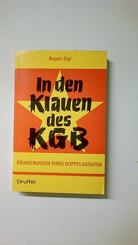 Bild des Verkufers fr IN DEN KLAUEN DES KGB. Erinnerungen e. Doppelagenten zum Verkauf von Butterfly Books GmbH & Co. KG