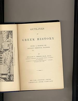 Seller image for Outlines of Greek History for sale by Richard Lemay
