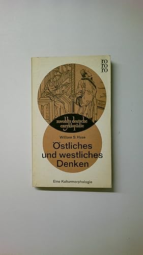 Imagen del vendedor de STLICHES UND WESTLICHES DENKEN. Eine Kulturmorphologie a la venta por Butterfly Books GmbH & Co. KG