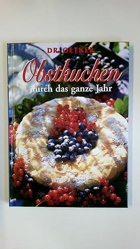 Bild des Verkufers fr OBSTKUCHEN DURCH DAS GANZE JAHR. zum Verkauf von Butterfly Books GmbH & Co. KG