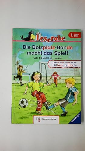 Bild des Verkufers fr DIE BOLZPLATZ-BANDE MACHT DAS SPIEL!. zum Verkauf von Butterfly Books GmbH & Co. KG
