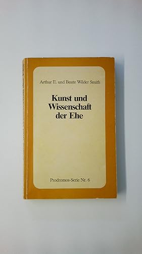 Bild des Verkufers fr KUNST UND WISSENSCHAFT DER EHE. zum Verkauf von Butterfly Books GmbH & Co. KG