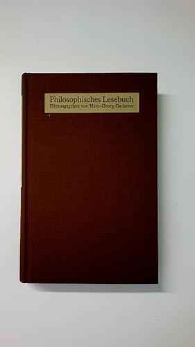 Imagen del vendedor de PHILOSOPHISCHES LESEBUCH 3. a la venta por Butterfly Books GmbH & Co. KG