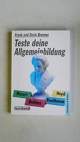 Seller image for TESTE DEINE ALLGEMEINBILDUNG. for sale by Butterfly Books GmbH & Co. KG