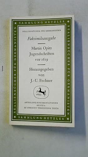 Imagen del vendedor de JUGENDSCHRIFTEN VOR 1619. Faks.-Ausg. d. Janus Gruter gewidmeten Sammelbandes mit d. handschriftl. Erg. u. Berichtigungen d. Verf a la venta por Butterfly Books GmbH & Co. KG
