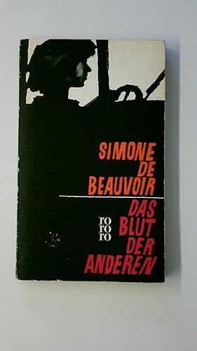 Seller image for DAS BLUT DER ANDEREN. Roman for sale by Butterfly Books GmbH & Co. KG