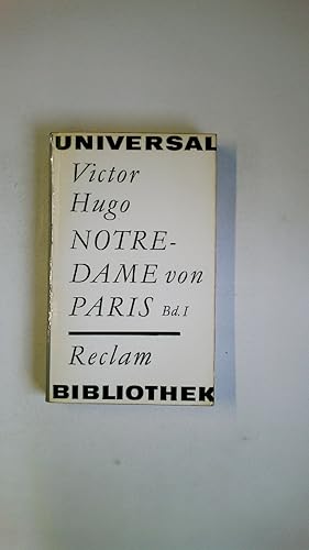 Bild des Verkufers fr NOTRE-DAME VON PARIS. zum Verkauf von Butterfly Books GmbH & Co. KG