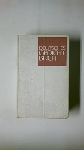 Bild des Verkufers fr DEUTSCHES GEDICHTBUCH. Lyrik aus 8 Jahrhunderten zum Verkauf von Butterfly Books GmbH & Co. KG