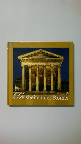 Bild des Verkufers fr WEISHEITEN DER RMER. zum Verkauf von Butterfly Books GmbH & Co. KG