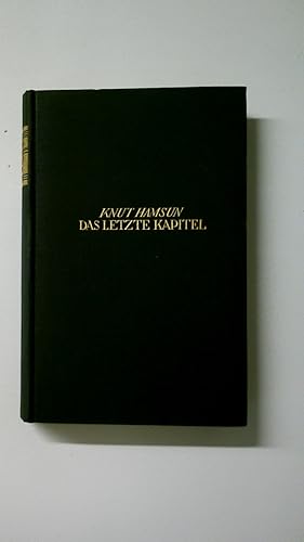 Imagen del vendedor de DAS LETZTE KAPITEL. Roman a la venta por Butterfly Books GmbH & Co. KG