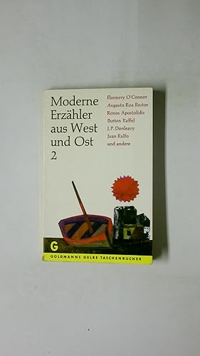 Bild des Verkufers fr MODERNE ERZHLER AUS WEST UND OST BAND 2. zum Verkauf von Butterfly Books GmbH & Co. KG