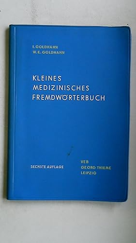 Image du vendeur pour KLEINES MEDIZINISCHES FREMDWRTERBUCH. mis en vente par Butterfly Books GmbH & Co. KG