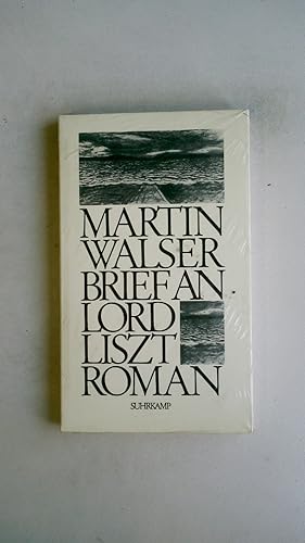 Bild des Verkufers fr BRIEF AN LORD LISZT. Roman zum Verkauf von Butterfly Books GmbH & Co. KG