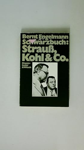 Bild des Verkufers fr SCHWARZBUCH STRAUSS, KOHL & UND CO. zum Verkauf von Butterfly Books GmbH & Co. KG