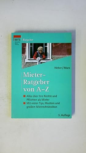 Imagen del vendedor de MIETER-RATGEBER VON A - Z. a la venta por Butterfly Books GmbH & Co. KG