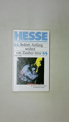 Bild des Verkufers fr JEDEM ANFANG WOHNT EIN ZAUBER INNE. Lebensstufen ; ein Hermann-Hesse-Lesebuch zum Verkauf von Butterfly Books GmbH & Co. KG