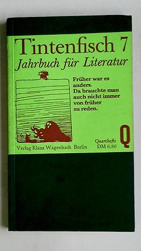 Seller image for TINTENFISCH 7. Jahrbuch fr Literatur for sale by Butterfly Books GmbH & Co. KG