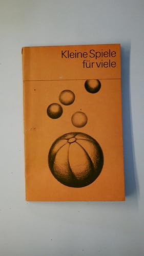 Imagen del vendedor de KLEINE SPIELE FR VIELE. a la venta por Butterfly Books GmbH & Co. KG