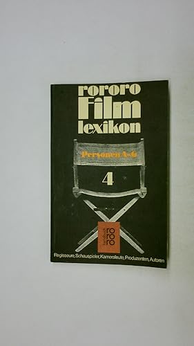 Seller image for RORORO-FILMLEXIKON PERSONEN A-G 4. for sale by Butterfly Books GmbH & Co. KG