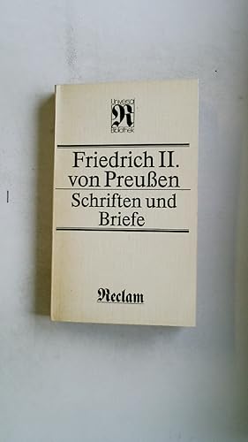 Bild des Verkufers fr FRIEDRICH II. VON PREUSSEN - SCHRIFTEN UND BRIEFE BAND 1123. zum Verkauf von Butterfly Books GmbH & Co. KG