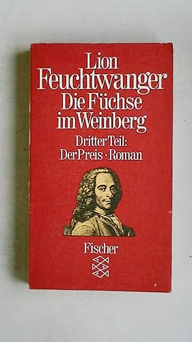 Bild des Verkufers fr DIE FCHSE IM WEINBERG. dritter Teil, Der Preis zum Verkauf von Butterfly Books GmbH & Co. KG