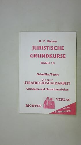 Bild des Verkufers fr JURISTISCHE GRUNDKURSE BAND 10. zum Verkauf von Butterfly Books GmbH & Co. KG