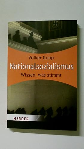 Bild des Verkufers fr NATIONALSOZIALISMUS. Wissen, was stimmt zum Verkauf von Butterfly Books GmbH & Co. KG