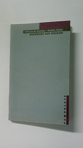 Bild des Verkufers fr DEPESCHE AUF RDERN. Theatertexte 1922 - 1927 zum Verkauf von Butterfly Books GmbH & Co. KG