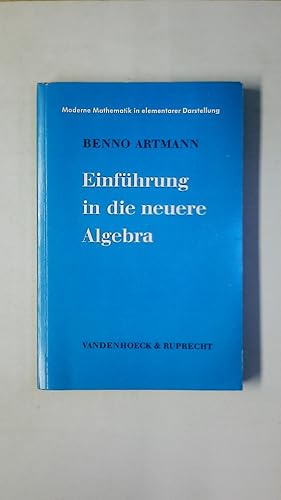 Seller image for EINE EINFHRUNG IN DIE ALGEBRA. unter stndiger Bercks. d. ganzen u. d. rationalen Zahlen for sale by Butterfly Books GmbH & Co. KG