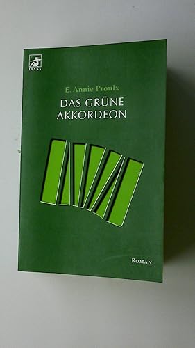 Bild des Verkufers fr DAS GRNE AKKORDEON. zum Verkauf von Butterfly Books GmbH & Co. KG