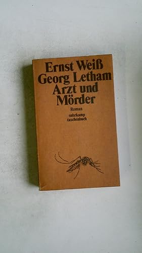 Seller image for GEORG LETHAM. Arzt u. Mrder ; Roman for sale by Butterfly Books GmbH & Co. KG