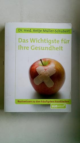 Image du vendeur pour DAS WICHTIGSTE FR IHRE GESUNDHEIT. Basiswissen zu den hufigsten Krankheiten mis en vente par Butterfly Books GmbH & Co. KG