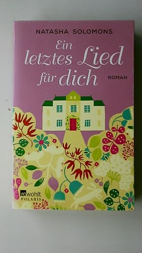 Bild des Verkufers fr EIN LETZTES LIED FR DICH. Roman zum Verkauf von Butterfly Books GmbH & Co. KG
