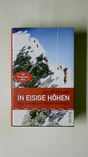 Bild des Verkufers fr IN EISIGE HHEN. das Drama am Mount Everest zum Verkauf von Butterfly Books GmbH & Co. KG